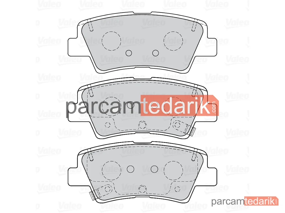 VALEO 670175 | Fren Balatası (Arka) — Opel Insignia B Grand Sport, Opel Insignia B